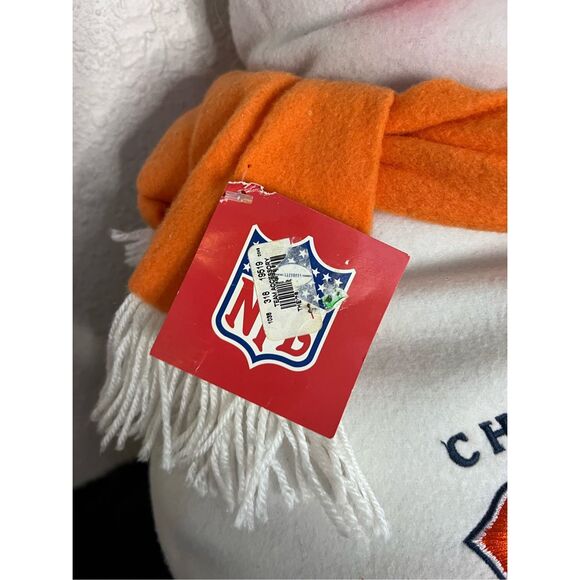 NFL Chicago Bears Stuffed Snowman big pillow New - Picture 4 of 4